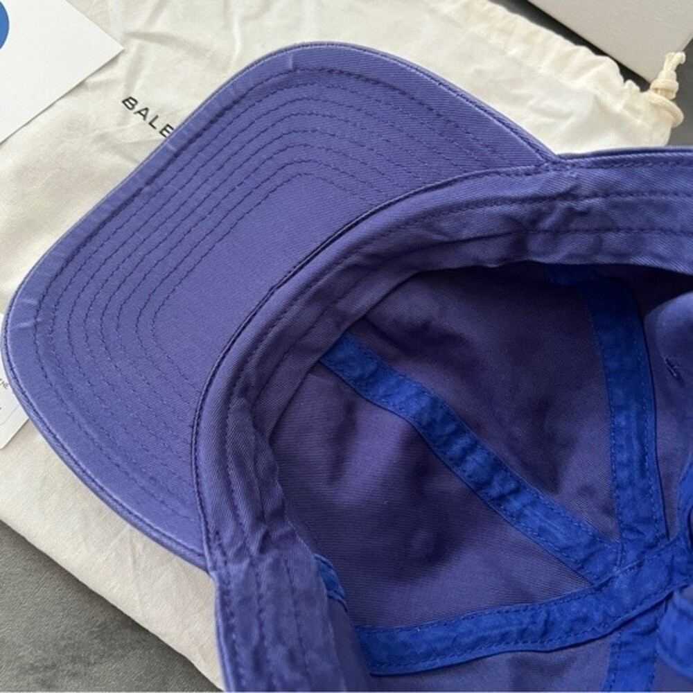 Balenciaga x Colette 2017 Logo Embroidered Campaign Hat Blue *FULL PACKAGING* - Picture 11 of 16